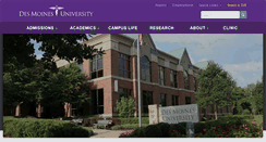 Desktop Screenshot of dmu.edu